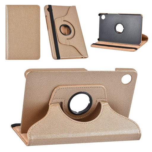 UNIQ Tasche etui für Samsung Galaxy Tab A9 8.7 Book Case Tablethoes Draaibare - Goud