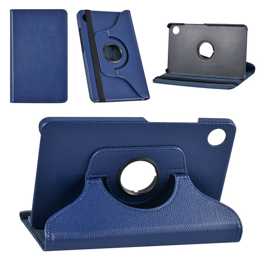 UNIQ Tasche etui für Samsung Galaxy Tab A9 8.7 Book Case Tablethoes Draaibare - DonkerBlauw