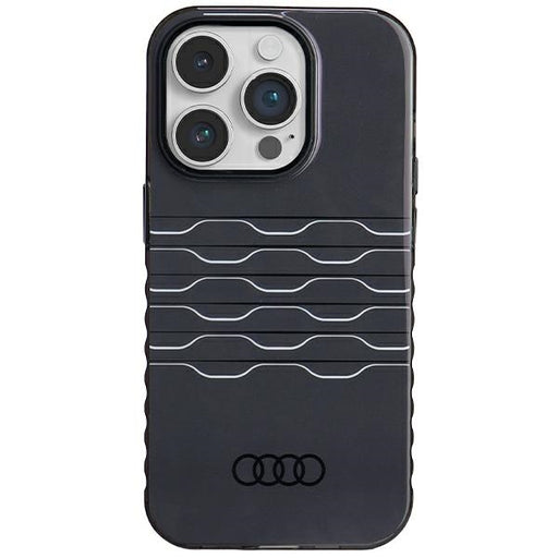 Audi IML MagSafe Case Hülle etui für iPhone 14 Pro 6.1" Schwarz hardcase