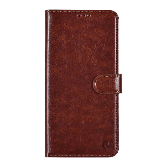 uniq-handytasche-fur-samsung-galaxy-s23-fe-book-case-hoesje-pasjeshouder-bruin