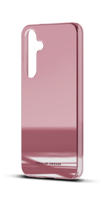 iDeal of Sweden Hülle etui für Samsung Galaxy S24 Plus Back-Cover hul - Transparent Case - Mirror - Mirror Rose Rosa