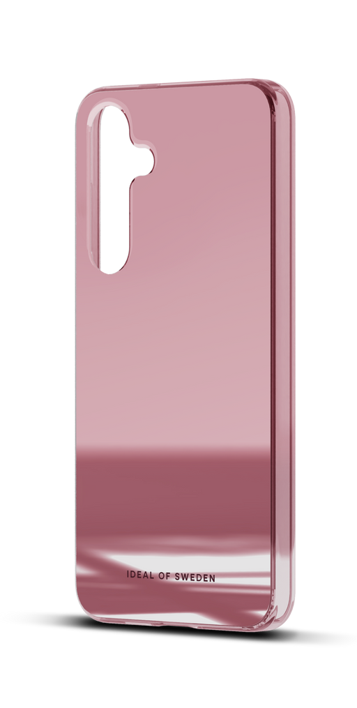 iDeal of Sweden Hülle etui für Samsung Galaxy S24 Plus Back-Cover hul - Transparent Case - Mirror - Mirror Rose Rosa