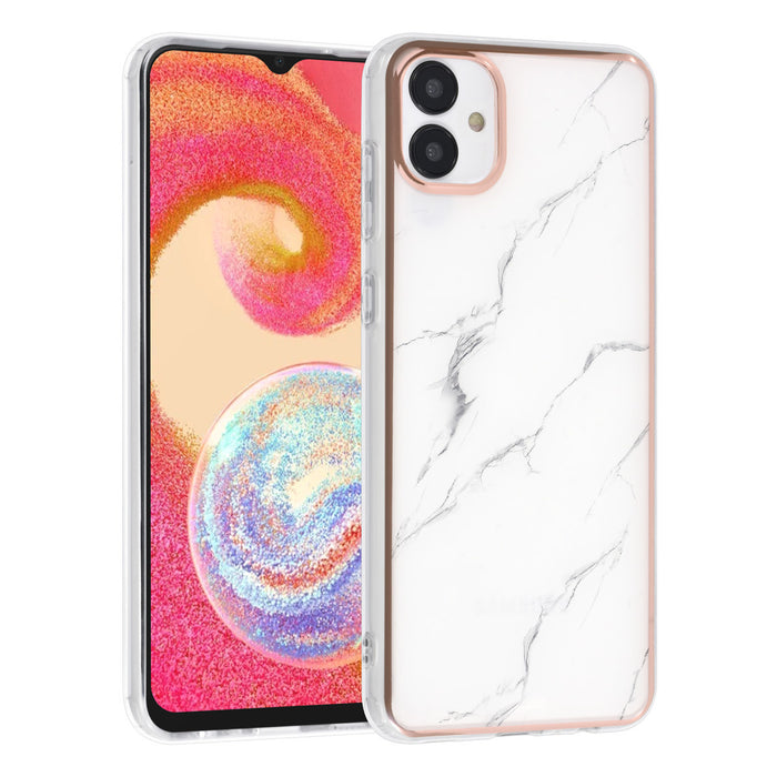 UNIQ Hülle Etui für Samsung Galaxy A04e Silikonhülle - Marble