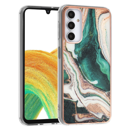 UNIQ Hülle Etui für Samsung Galaxy A24 TPU Hülle - Marble Green