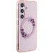 guess-hulle-etui-fur-samsung-galaxy-s24-s921-rosa-hardcase-iml-flowers-wreath-magsafe