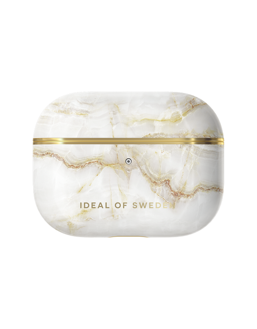 iDeal of Sweden Hülle etui für Airpods Pro Hülle - Golden Pearl Marble