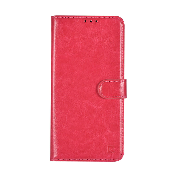 uniq-handytasche-etui-fur-samsung-galaxy-a25-book-case-hul-3-pasjeshouder-hot-rosa