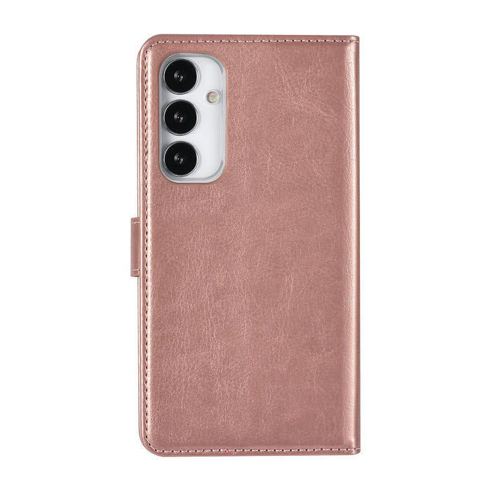 uniq-handytasche-fur-samsung-galaxy-s23-fe-book-case-hoesje-pasjeshouder-rose-gold