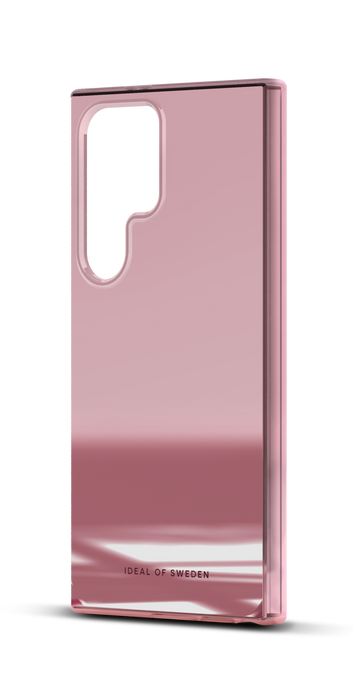 iDeal of Sweden Hülle etui für Samsung Galaxy S24 Ultra Backcover hoesje Transparent Case - Mirror - Mirror Rose Rosa