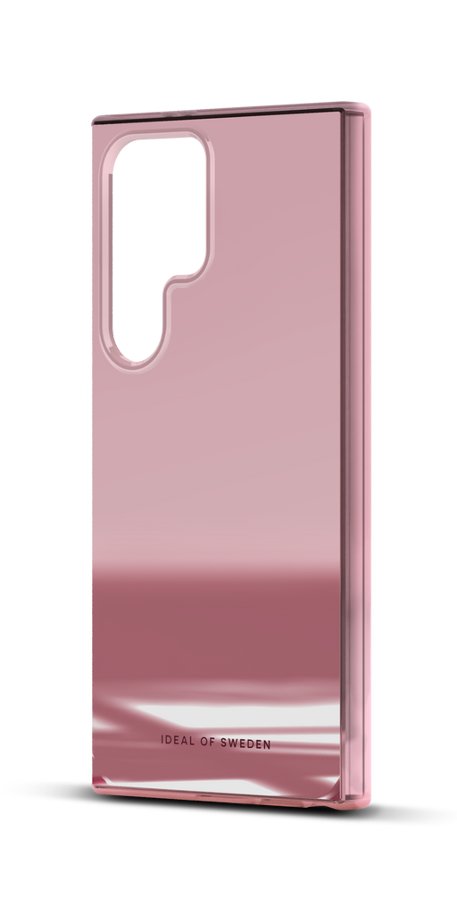 iDeal of Sweden Hülle etui für Samsung Galaxy S24 Ultra Backcover hoesje Transparent Case - Mirror - Mirror Rose Rosa