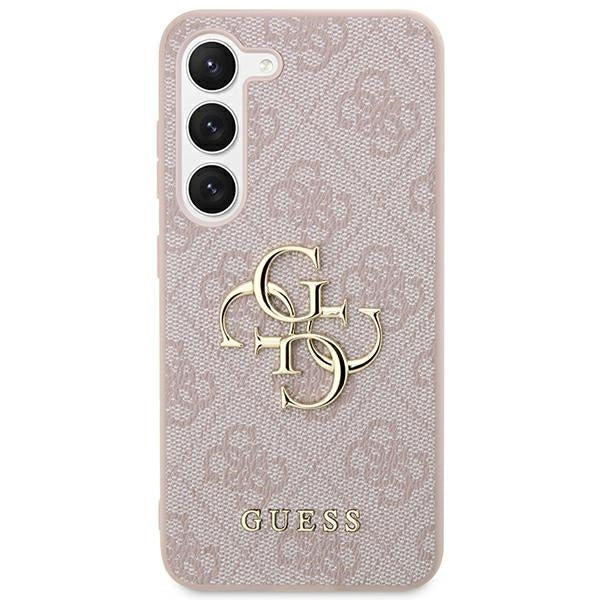 guess-hulle-etui-fur-samsung-galaxy-s24-ultra-s928-rosa-hardcase-4g-big-metal-logo