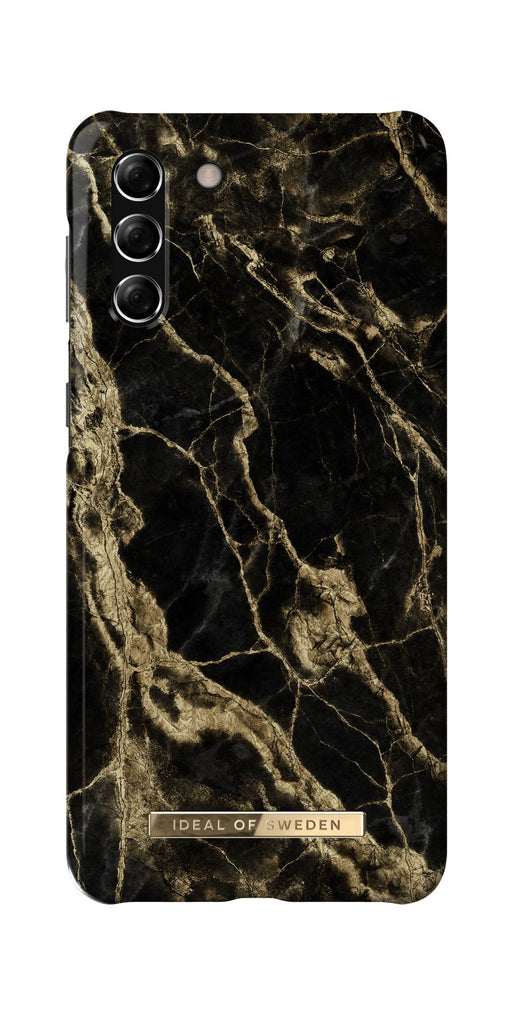 iDeal of Sweden Hülle etui für Samsung Galaxy S21 Plus Hülle - Golden Smoke Marble