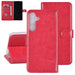 UNIQ handytasche etui für Samsung Galaxy S24 Plus Book-Case hul - 3 pasjeshouder - Hot Rosa