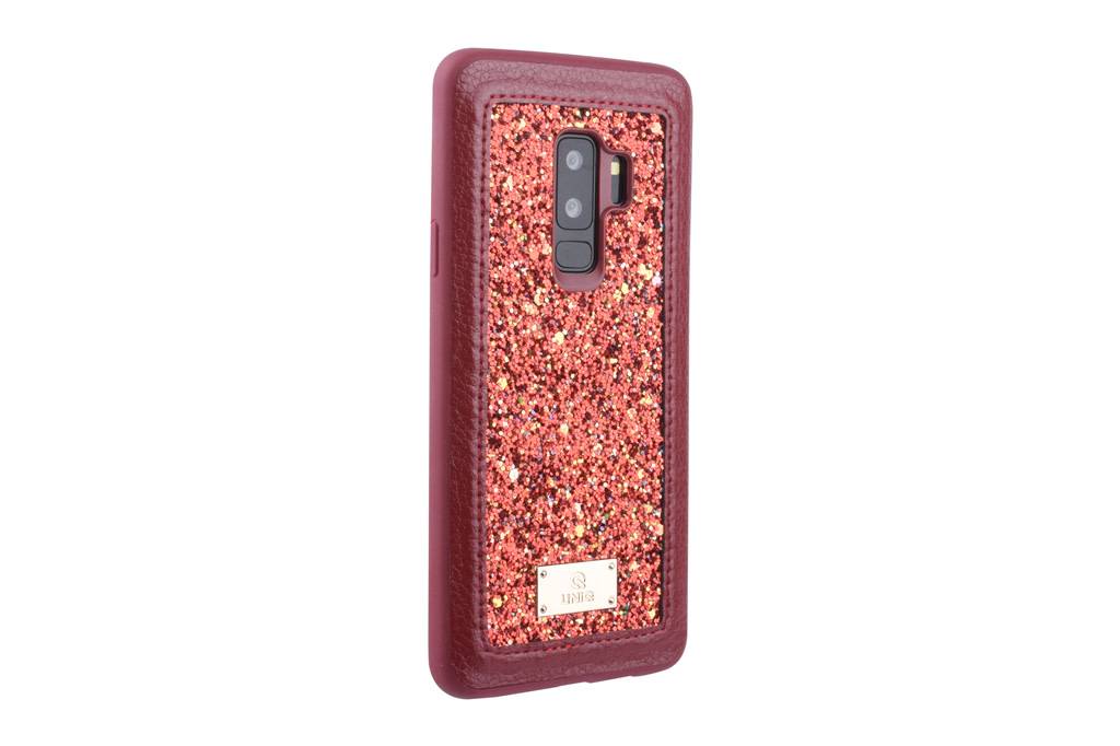 Hülle etui für Samsung Galaxy S9 Plus - Rot