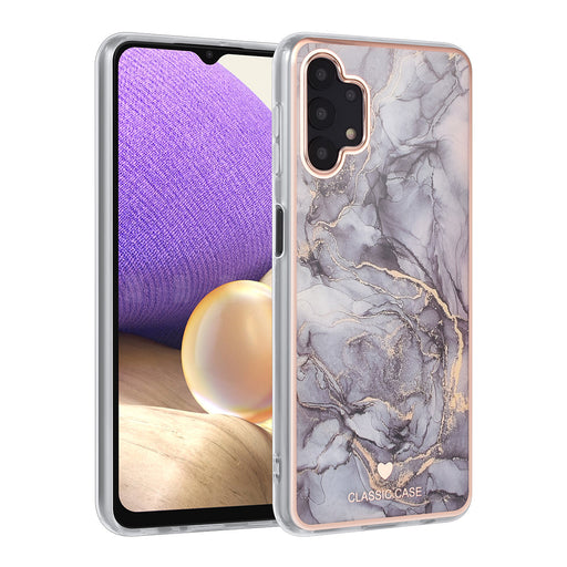 UNIQ Hülle etui für Samsung Galaxy A32 5G Hülle - Marble Grau