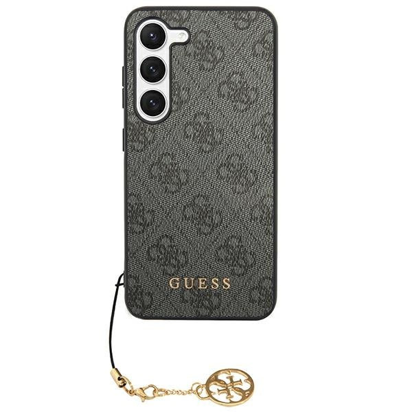 Guess Hülle etui für Samsung Galaxy S24 Ultra S928 /Schwarz hardcase 4G Charms Collection