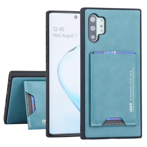 UNIQ Hülle etui für Samsung Galaxy Note 10 Plus Back-Cover hul Grün - Kartenhalter