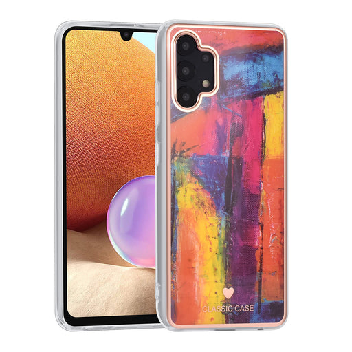 UNIQ Classic Case Etui für Samsung Galaxy A32 4G - Silikonhülle TPU - Graffiti Art