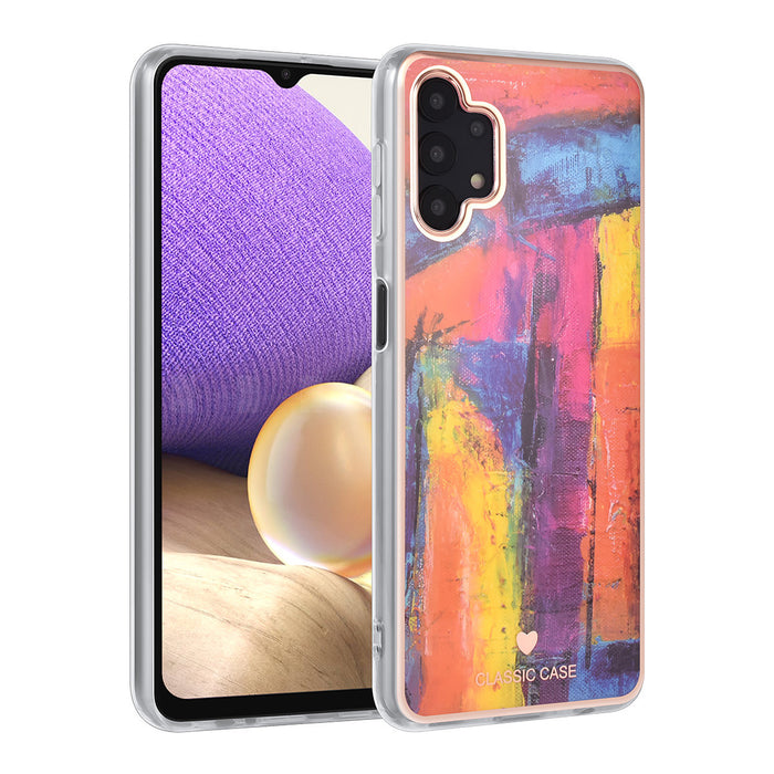 UNIQ Classic Case Etui für Samsung Galaxy A32 5G - Silikonhülle TPU - Graffiti Art