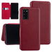 Handytasche für Samsung Galaxy Note 20 Rot Book-Case hul - Kartenhalter