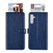 uniq-handytasche-etui-fur-samsung-galaxy-a24-book-case-hul-kartenhalter-fur-3-karten-magnetverschluss-blau