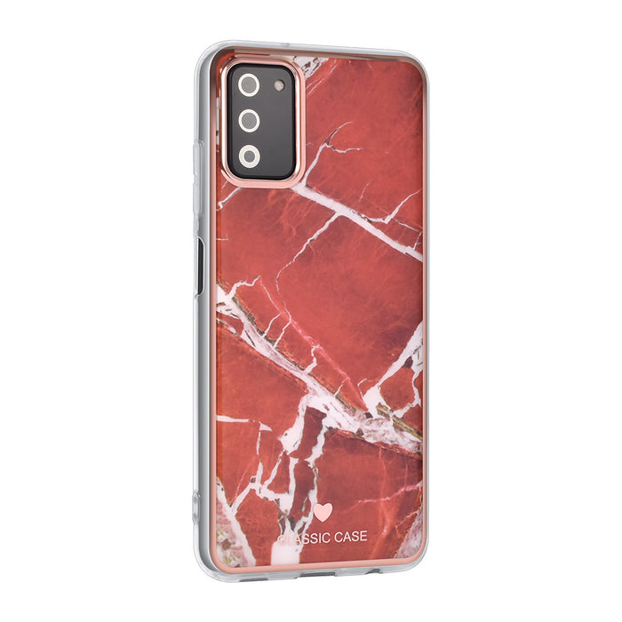 uniq-classic-case-etui-fur-samsung-galaxy-a03s-silikonhulle-tpu-marble-red