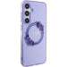 guess-hulle-etui-fur-samsung-galaxy-s24-plus-s926-fioletowy-purple-hardcase-iml-flowers-wreath-magsafe