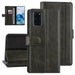 Handytasche für Samsung Galaxy S20 Plus Dunkelgrün Book-Case hul - Kunstleder