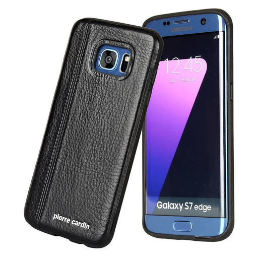 Pierre Cardin Silikonhülle fur Samsung Galaxy S8 Plus - Schwarz