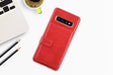 Hülle etui für Samsung Galaxy S10 - Rot