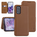 Handytasche für Samsung Galaxy S20 Hellbraun Book-Case hul - Kartenhalter