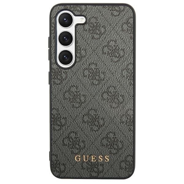 Guess Hülle etui für Samsung Galaxy S24 Ultra S928 /Schwarz hardcase 4G Metal Gold Logo