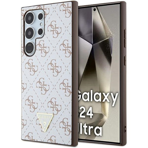 Guess Hülle etui für Samsung Galaxy S24 Ultra S928 hardcase 4G Triangle