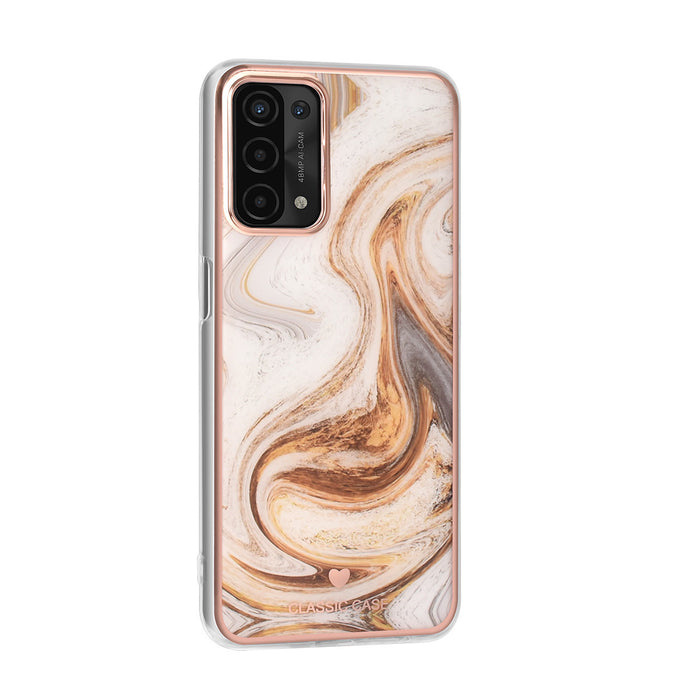 uniq-classic-hulle-etui-fur-oppo-a54-5g-a74-5g-tpu-backcover-hoesje-marble-braun