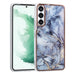 UNIQ Hülle Etui für Samsung Galaxy S22 TPU Hülle - Marble Grau