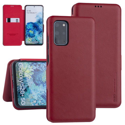 Handytasche für Samsung Galaxy S20 Plus Rot Book-Case hul - Kartenhalter