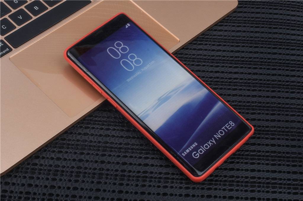 Hülle etui für Samsung Galaxy Note 8 - Rot