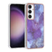 UNIQ Hülle etui für Samsung Galaxy S24 Plus Backcover hoesje - Marble Lila
