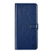 uniq-handytasche-etui-fur-samsung-galaxy-a14-5g-book-case-hul-kartenhalter-fur-3-karten-magnetverschluss-blau