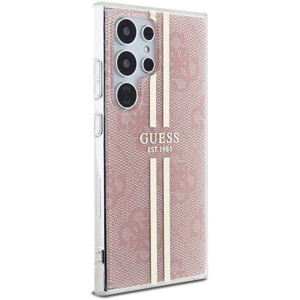 guess-hulle-etui-fur-samsung-galaxy-s24-ultra-s928-rosa-hardcase-iml-4g-gold-stripe