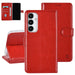 UNIQ Handytasche für Samsung Galaxy S23 FE Book Case hoesje Pasjeshouder - Rood