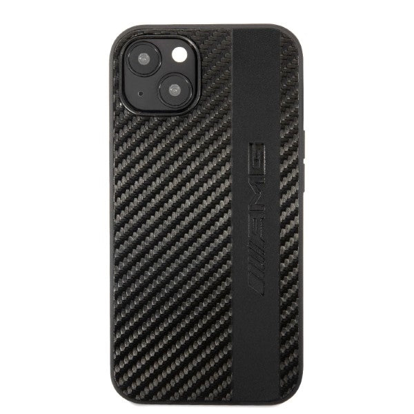 amg-hulle-fur-iphone-13-6-1-schwarz-hard-case-carbon-stripe-embossed