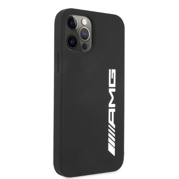 AMG Hülle für iPhone 12 Pro Max 6,7" /Schwarz hard Case Silikon Big Logo