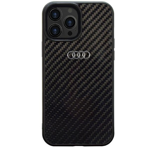 Audi Hülle Carbon Fiber case für iPhone 13 Pro / 13 6.1"schwarz hardcase