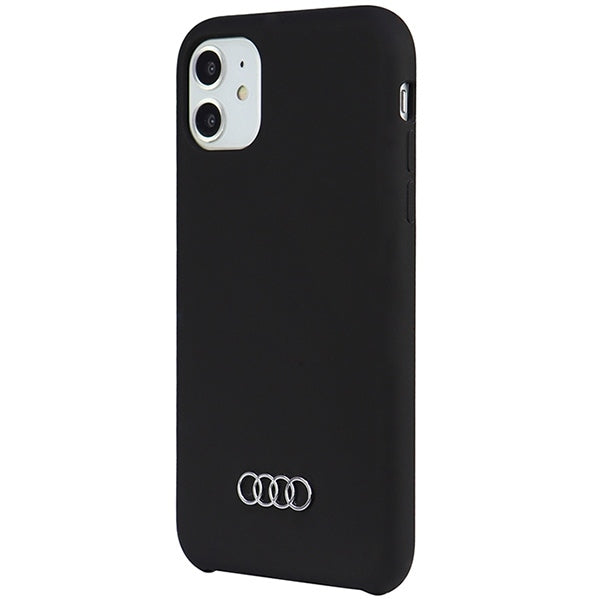 audi-silikon-hulle-case-fur-iphone-11-xr-6-1-schwarz-hardcase