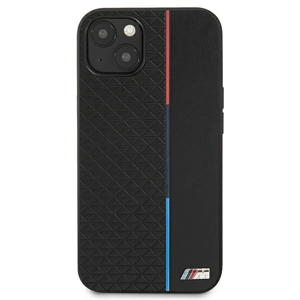 bmw-hulle-fur-iphone-13-6-1-schwarz-hardcase-m-collection-triangles