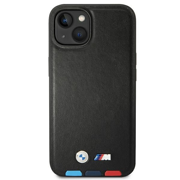 bmw-hulle-fur-iphone-14-6-1-schwarz-leder-stamp-tricolor