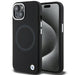 BMW Hülle für iPhone 15 Plus / 14 Plus 6.7"schwarz Signature Liquid Silikone MagSafe
