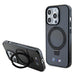 BMW Hülle für iPhone 15 Pro Max 6.7"schwarz hardcase Ring Stand M Collection MagSafe