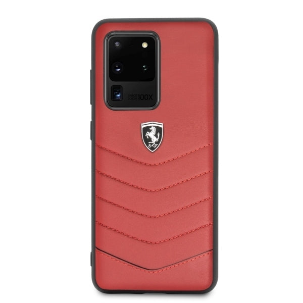Schutzhülle Ferrari Hardcase für Samsung Galaxy S20 Ultra G988 /rot Heritage